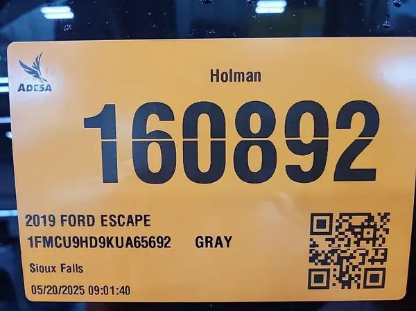 1FMCU9HD9KUA65692 2019 FORD ESCAPE - Image 2