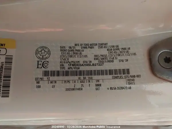 1FMDE6AH4SLB27227 2025 FORD BRONCO - Image 8