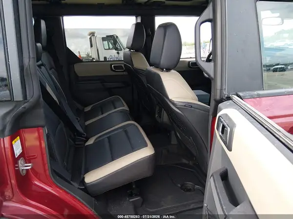 2025 FORD BRONCO auction photo 8
