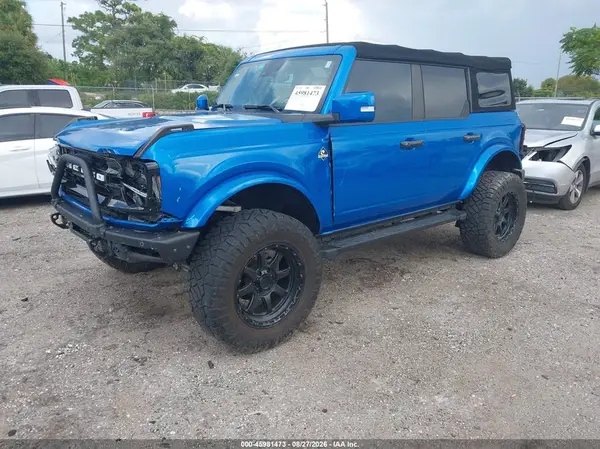 2023 FORD BRONCO IAAI lot 45981473 auction photo 2