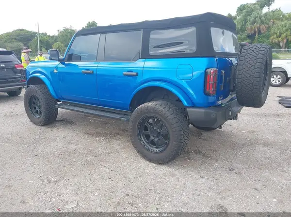 2023 FORD BRONCO IAAI lot 45981473 auction photo 3