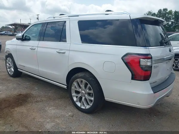 2019 FORD EXPEDITION IAAI lot 45394694 auction photo 3