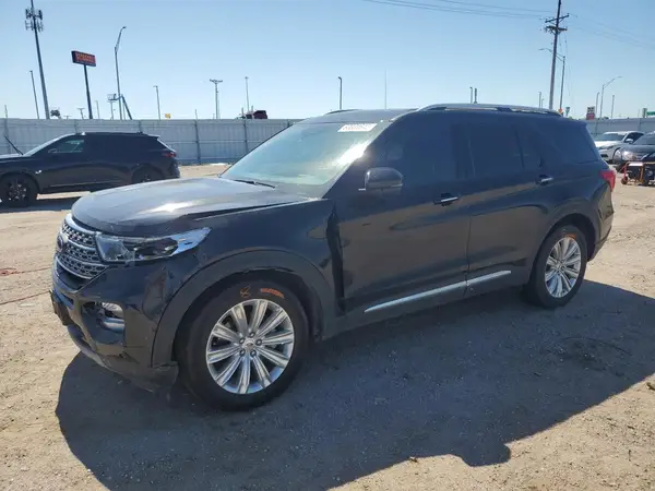 1FMSK8FH1NGC50484 VIN - 2022 FORD EXPLORER LIMITED BLACK 2.3L 4