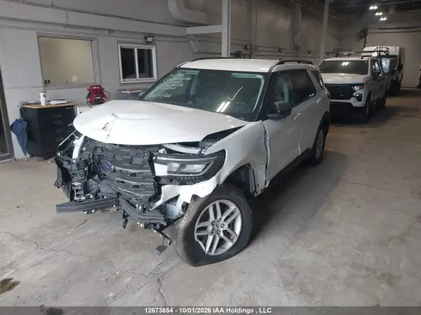 1FMUK8DH0TGB33293 VIN - 2026 FORD EXPLORER WHITE 2.3L I4 FI DOHC