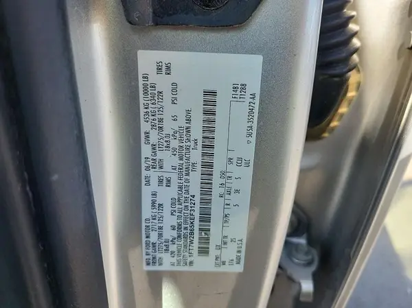1FT7W2B65KEF31274 2019 FORD F250 - Image 1