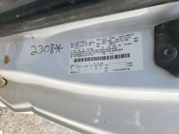 1FT7X2B61JEC57101 2018 FORD F250 - Image 8