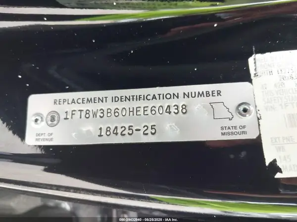 1FT8W3B60HEE60438 2017 FORD F350 - Image 8