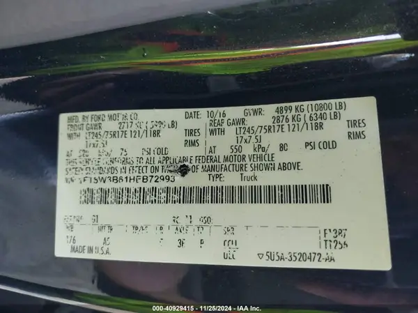 1FT8W3B61HEB72993 2017 FORD F350 - Image 8