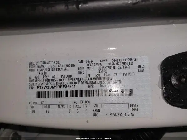 1FT8W3BM5REE86811 2024 FORD F350 - Image 8