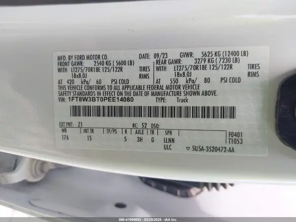 1FT8W3BT0PEE14080 2023 FORD F350 - Image 8
