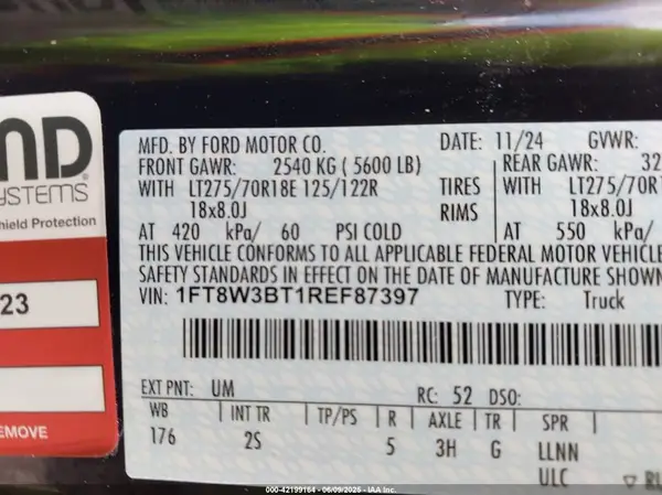 1FT8W3BT1REF87397 2024 FORD F350 - Image 8