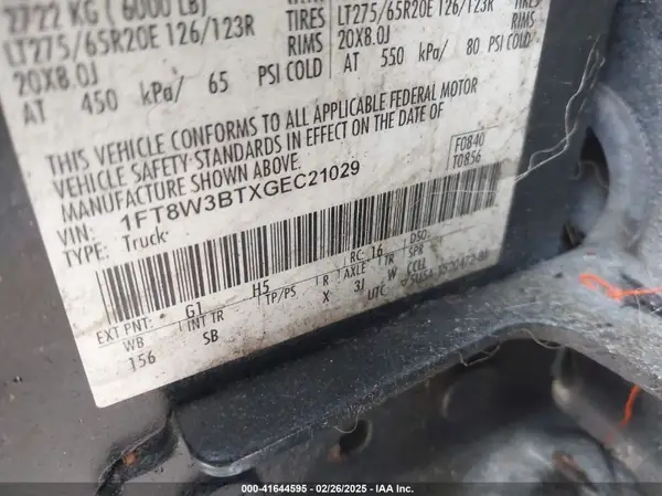 1FT8W3BTXGEC21029 2016 FORD F350 - Image 8