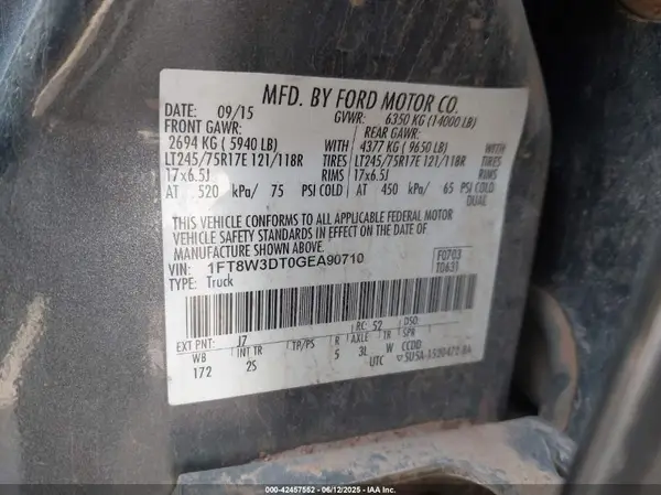 1FT8W3DT0GEA90710 2016 FORD F350 - Image 8