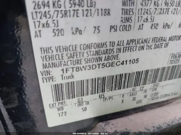 1FT8W3DT5GEC41105 2016 FORD F350 - Image 8
