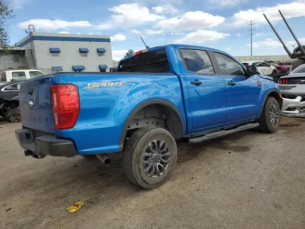 2021 FORD RANGER COPART lot 53655005 auction photo 3