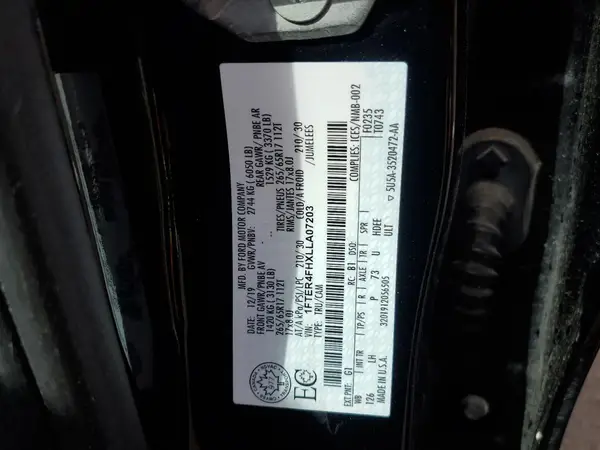 1FTER4FHXLLA07203 2020 FORD RANGER - Image 5