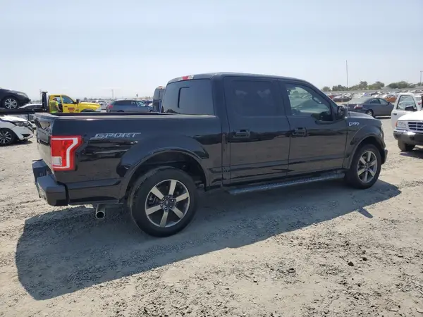 2017 FORD F-150 COPART lot 62033235 auction photo 3