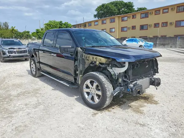 2021 FORD F-150 COPART lot 55767286 auction photo 4