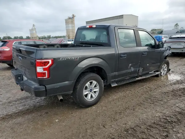 2019 FORD F-150 COPART lot 83855225 auction photo 3