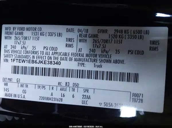 1FTEW1EB6JKE38340 2018 FORD F-150 - Image 8