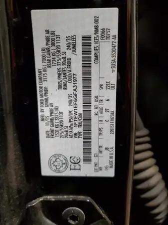 1FTEW1EF6GFA31977 2016 FORD F-150 - Image 8
