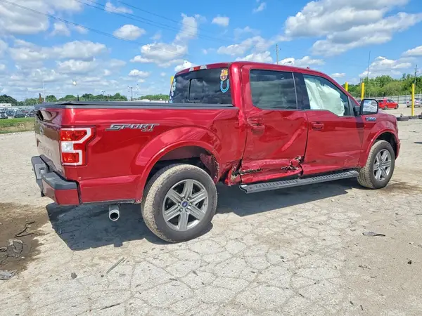 2018 FORD F-150 COPART lot 57307516 auction photo 3