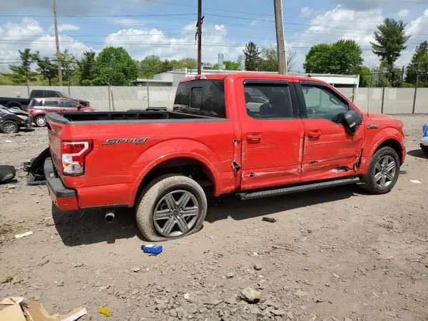 2019 FORD F-150 COPART lot 55477385 auction photo 3