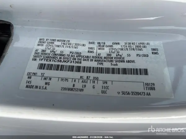 1FTEX1C58JKF31368 2018 FORD F-150 - Image 5