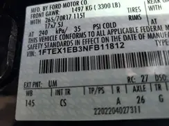 1FTEX1EB3NFB11812 2022 FORD F-150