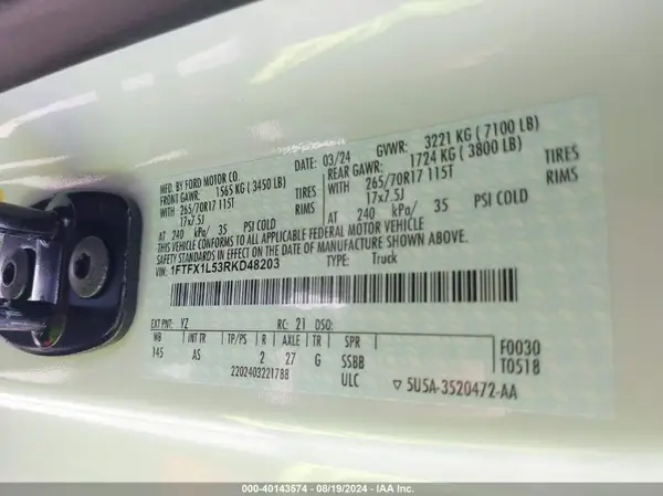 1FTFX1L53RKD48203 2024 FORD F-150 - Image 8