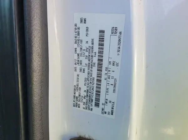 1FTMF1C57JKC12705 2018 FORD F-150 - Image 1