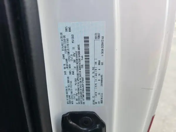 1FTMF1EB6JKF17647 2018 FORD F-150 - Image 2