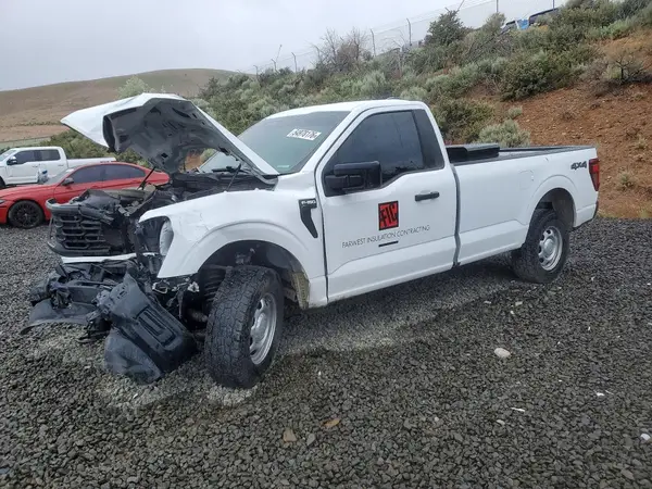 1FTMF1LP3RKE41914 VIN - 2024 FORD F-150 2024 FORD F150 XL WHITE