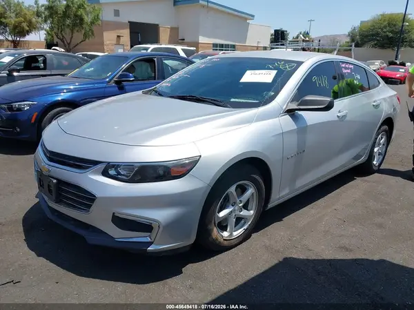 1G1ZB5ST9JF283169 2018 CHEVROLET MALIBU - Image 2