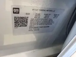 1G1ZB5STXNF164388 2022 CHEVROLET MALIBU