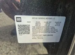 1G1ZC5ST3NF155335 2022 CHEVROLET MALIBU
