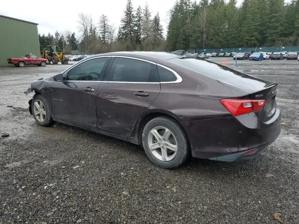 1G1ZC5ST7LF107995 2020 CHEVROLET MALIBU - Image 2