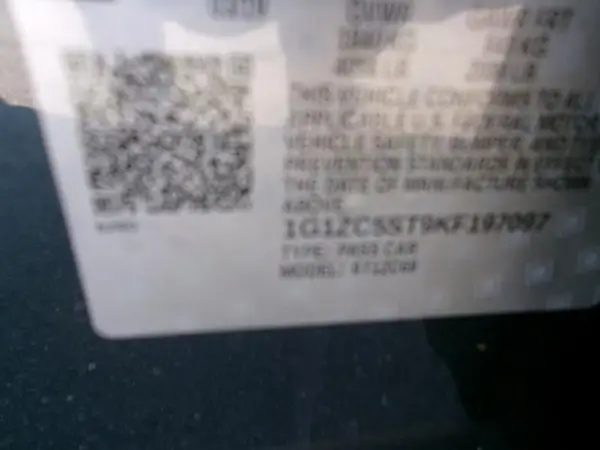 1G1ZC5ST9KF197097 2019 CHEVROLET MALIBU - Image 2
