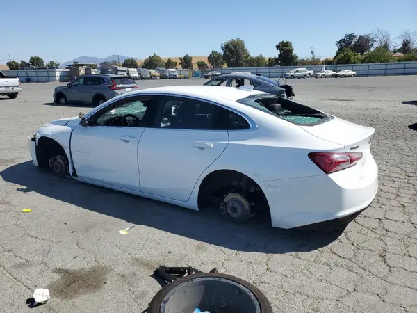 1G1ZD5ST2MF051706 2021 CHEVROLET MALIBU - Image 2