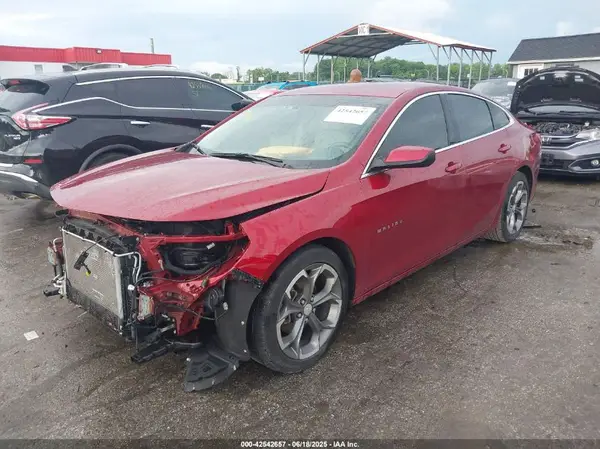 1G1ZD5ST2NF100596 2022 CHEVROLET MALIBU - Image 2