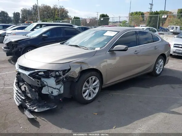1G1ZD5ST2NF195516 2022 CHEVROLET MALIBU - Image 2