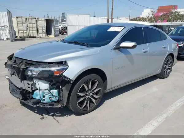 1G1ZD5ST3JF180596 2018 CHEVROLET MALIBU - Image 2