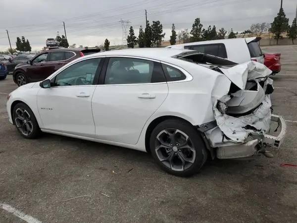 1G1ZD5ST5NF140381 2022 CHEVROLET MALIBU - Image 2