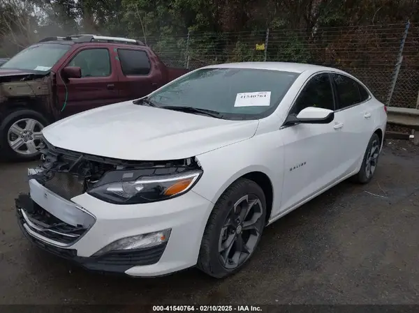 1G1ZD5ST6NF206694 2022 CHEVROLET MALIBU - Image 2