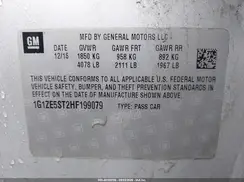 1G1ZE5ST2HF199079 2017 CHEVROLET MALIBU