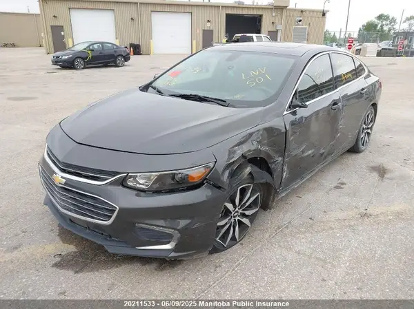 1G1ZE5STXHF256466 2017 CHEVROLET MALIBU - Image 2