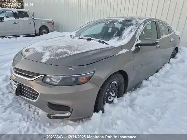 1G1ZE5STXHF278497 2017 CHEVROLET MALIBU - Image 2