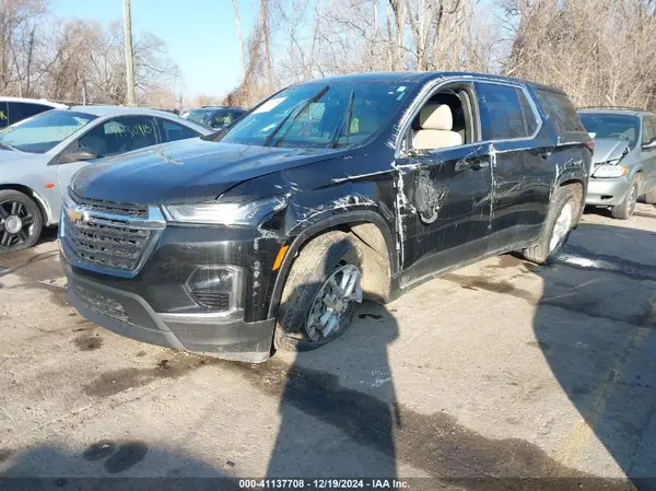 1GNERFKW1NJ100164 2022 CHEVROLET TRAVERSE - Image 2