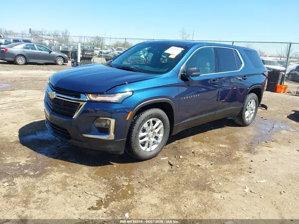 1GNERFKW2NJ191347 2022 CHEVROLET TRAVERSE - Image 2
