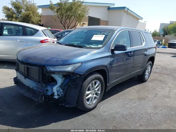 1GNERFKW2NJ192885 2022 CHEVROLET TRAVERSE - Image 2